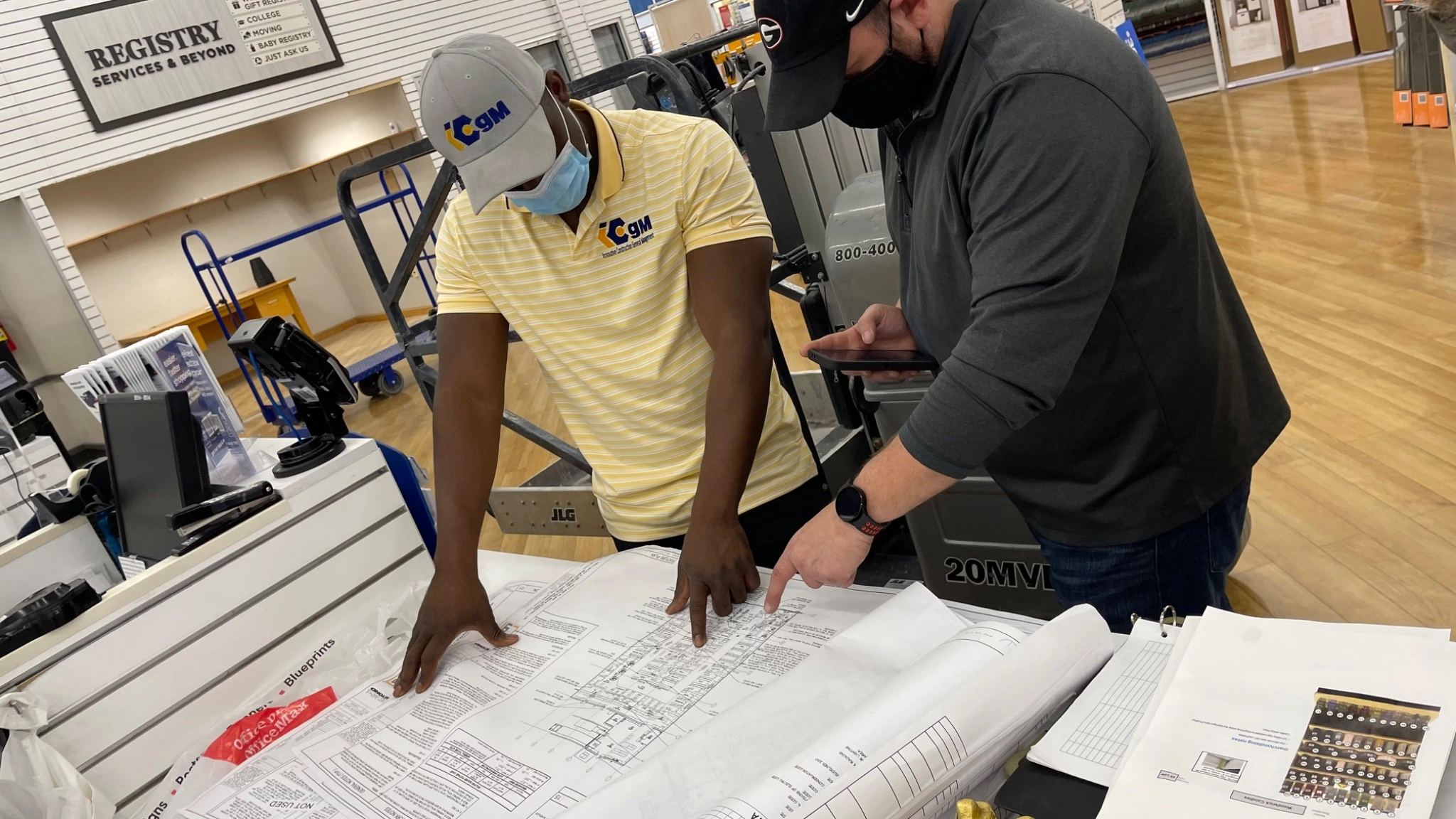 Bed Bath & Beyond Retail Renovation — Field plan review