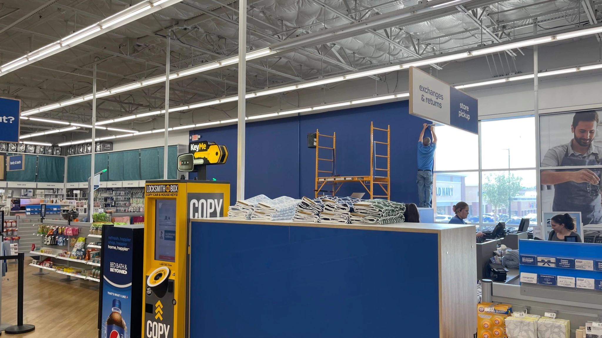 Bed Bath & Beyond Retail Renovation — Retail-area coordination