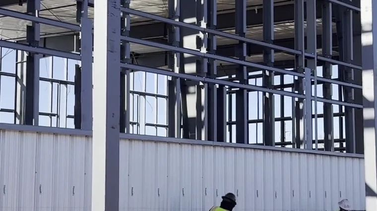 Dove Science Academy Gymnasium — Construction in motion