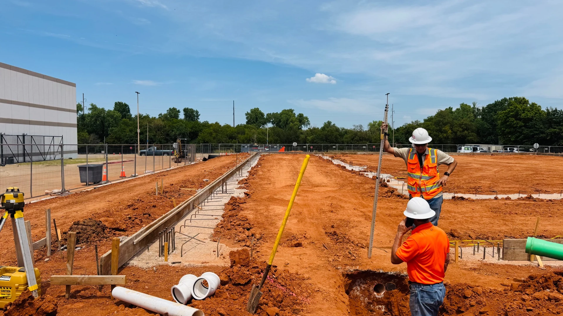 Dove Science Academy Gymnasium — Footings and undergrounds