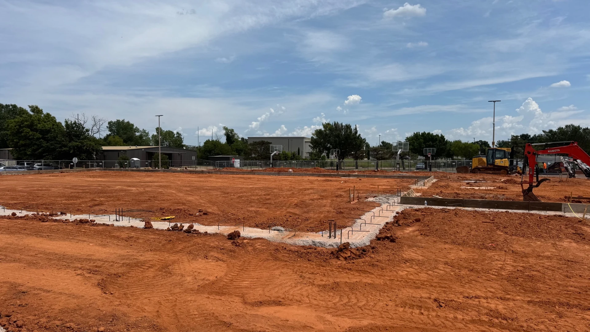 Dove Science Academy Gymnasium — Foundation layout