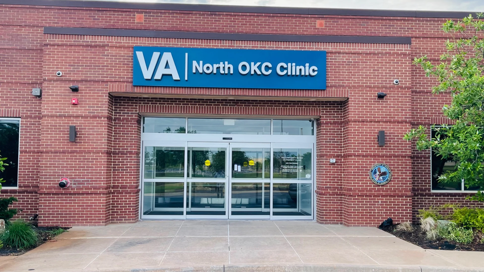 North OKC VA Clinic — Full Renovation — Clinic entrance
