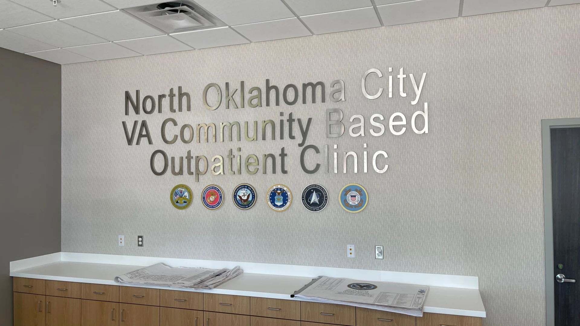North OKC VA Clinic — Full Renovation — Clinic identity