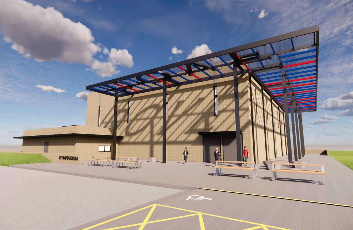Dove Science Academy Gymnasium — Design intent