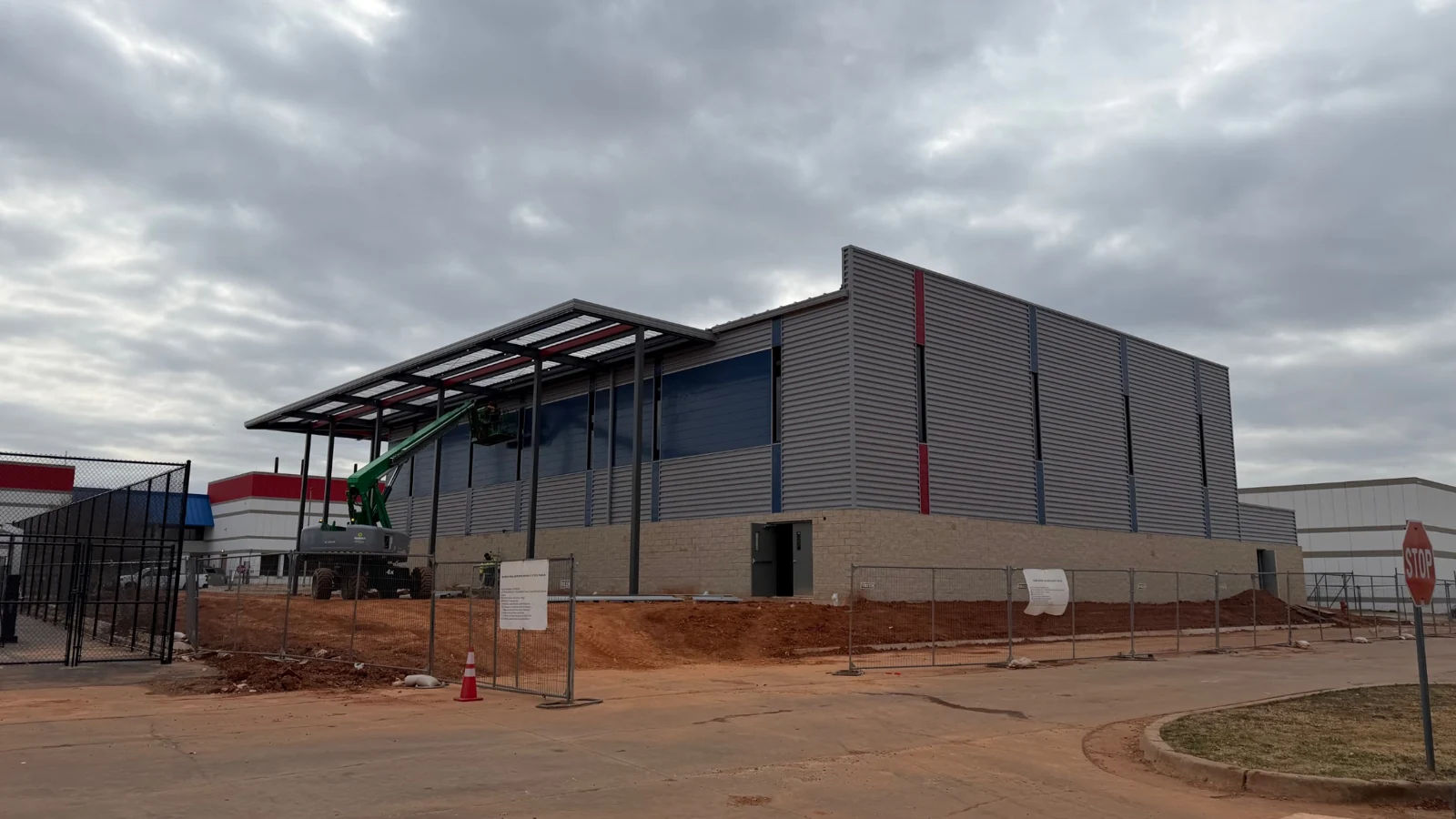 Dove Science Academy Gymnasium — Building enclosure